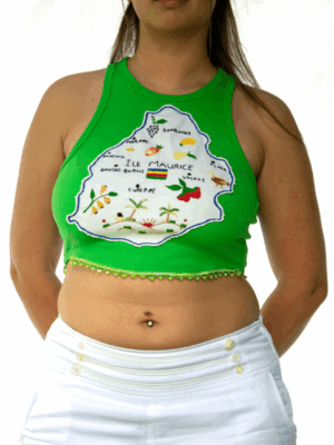 Crop top Île Verte