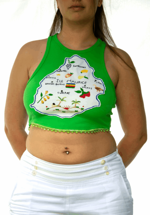 Crop top Île Verte