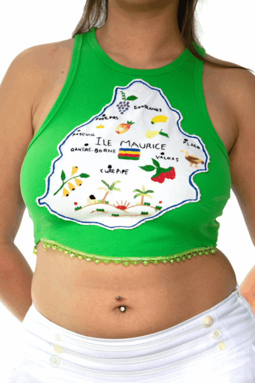 Crop top Île Verte – Image 2