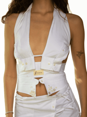 Top Chemiset Blanc
